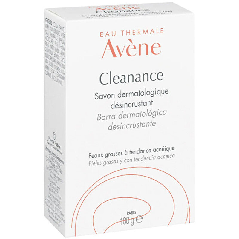 „Avène Cleanance Cleansing Bar“ valomoji muilinė priemonė odai su netobulumais