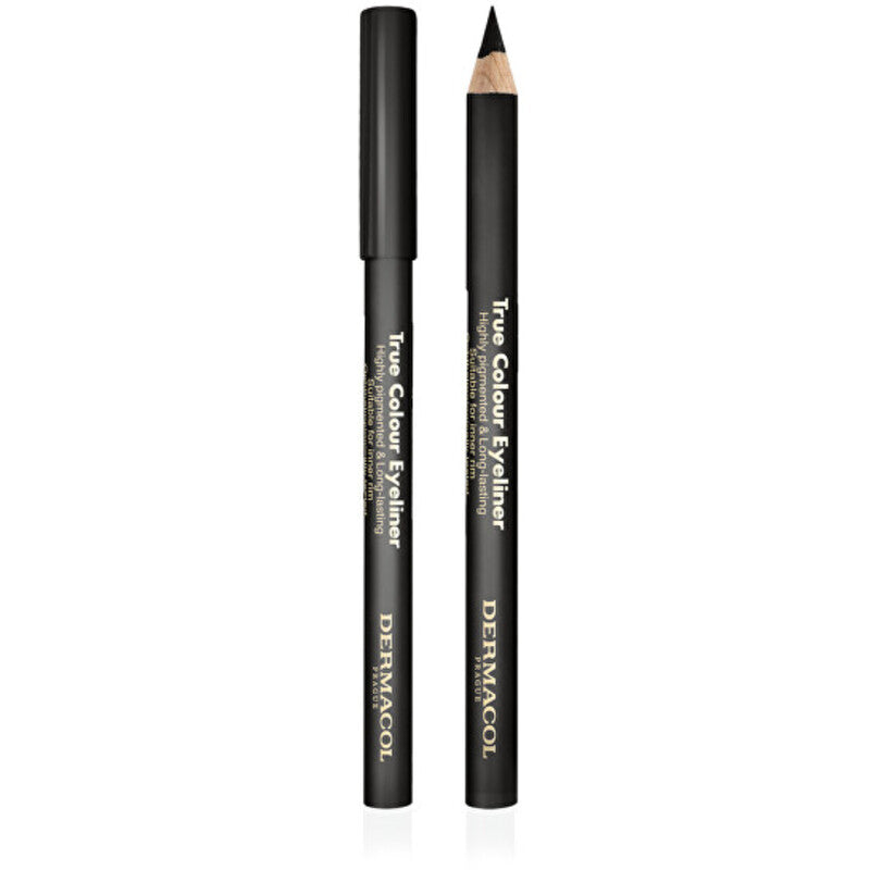 Dermacol True Color Eyeliner - Medinis akių pieštukas 4 g