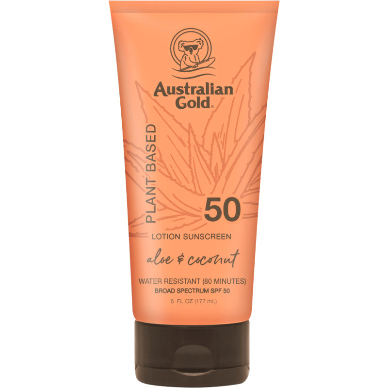 „Australian Gold“ augalinis kūno kremas nuo saulės SPF 50 – apsauginis odos kremas