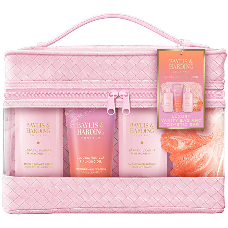 Baylis ir kietųjų migdolų aliejaus kūno priežiūros dovanų rinkinys (simondsijų, vanilės ir migdolų aliejus) – dovanų rinkinys