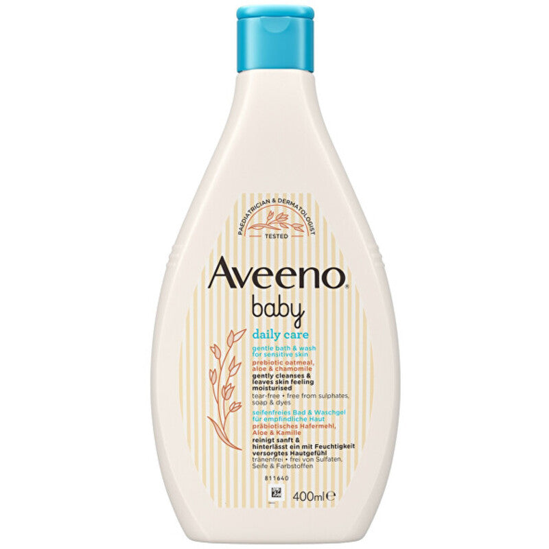 „Aveeno Baby Daily Care Gentle & Bath Wash“ – švelnus vonios ir prausimosi gelis
