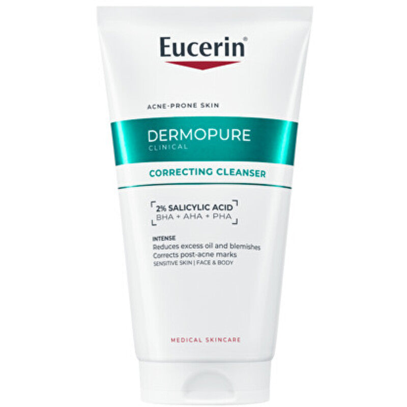 „Eucerin DermoPure Clinical Corrective Cleanser“ – valomasis gelis probleminei odai