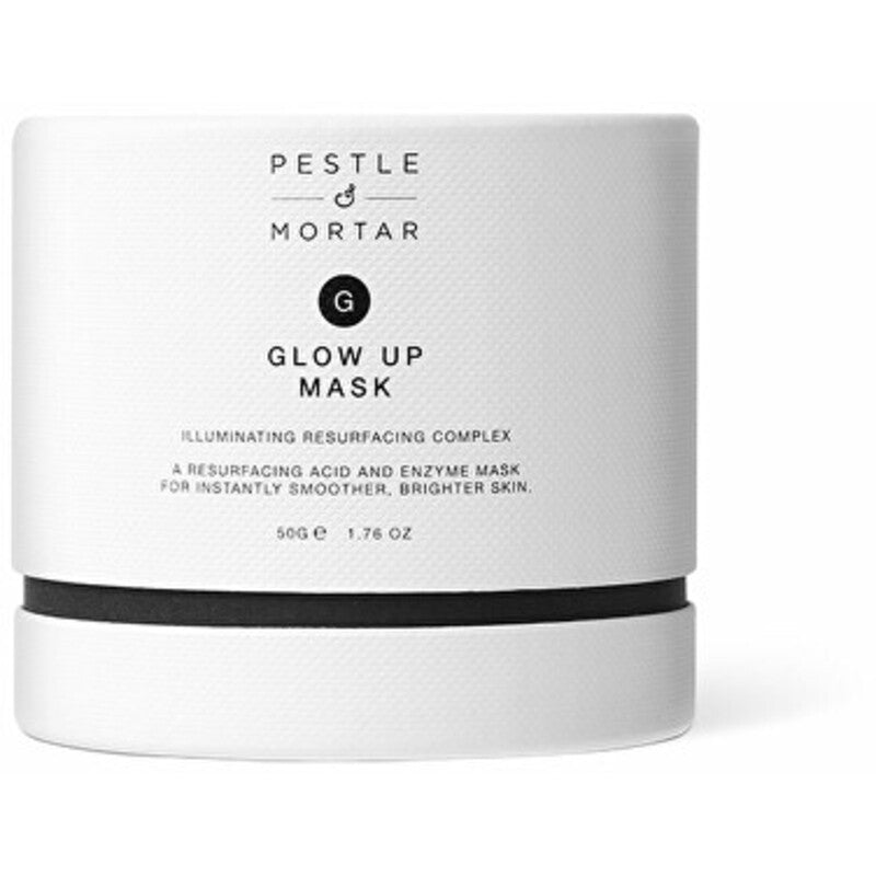 „Pestle & Mortar Glow Up Mask“ – skaistinamoji fermentų veido kaukė