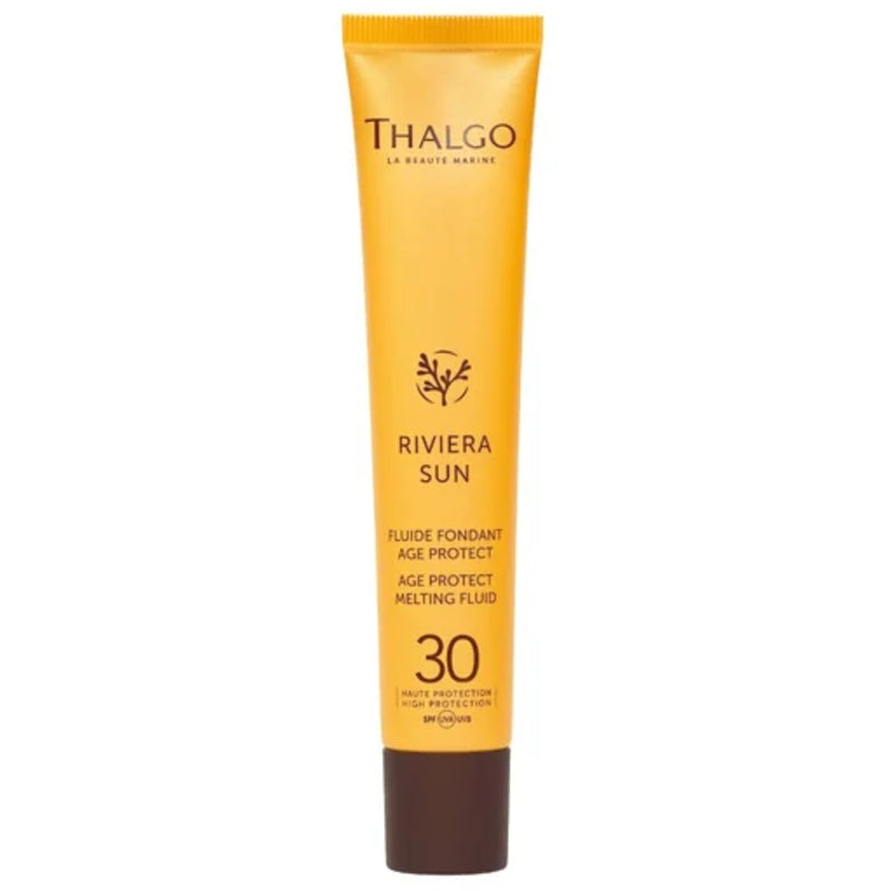 Thalgo „Riviera Sun Age Protect Melting Fluid“ SPF 30 – apsauginis nuo saulės skystis veidui