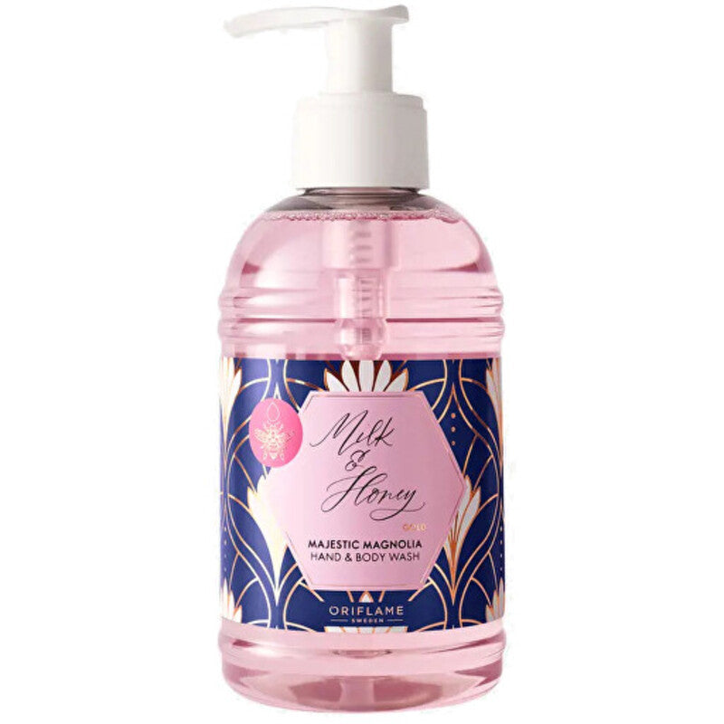 Oriflame Dušo želė „Milk & Honey Gold Majestic Magnolia“ – dušo želė