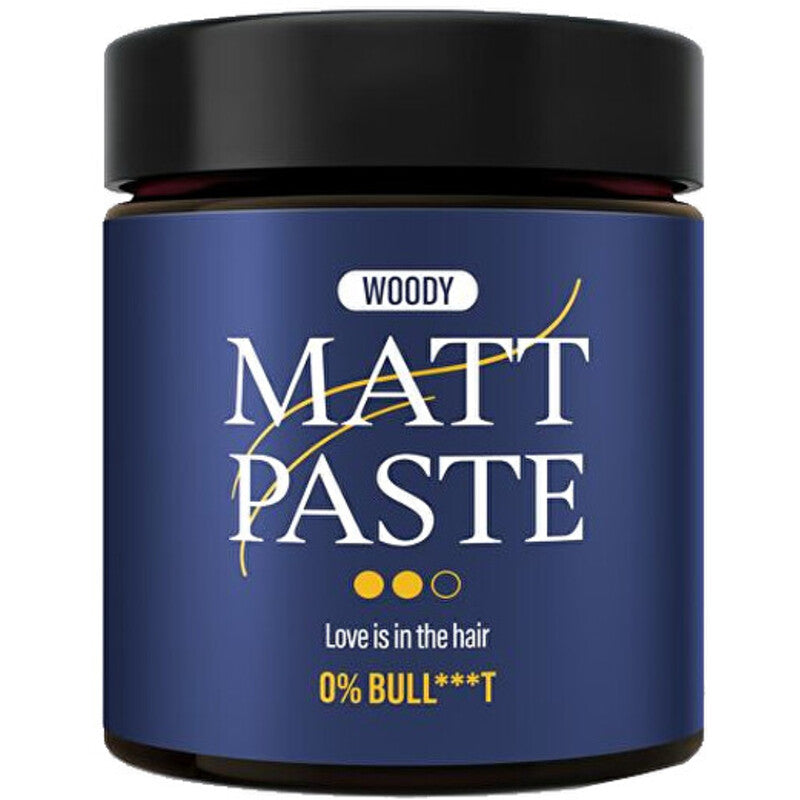 Steves No Bull***T Matt Paste - Matinį efektą suteikianti plaukų pasta, vidutinė fiksacija