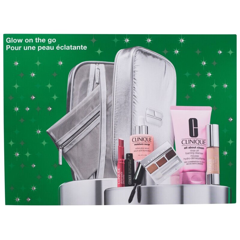 Clinique „Glow On the Go“ rinkinys – dovanų rinkinys