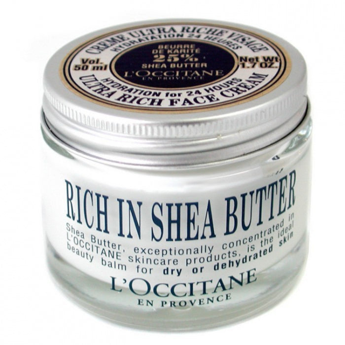 L'occitane Ultra Rich Face Cream - Day Cream with Shea Butter 50ml