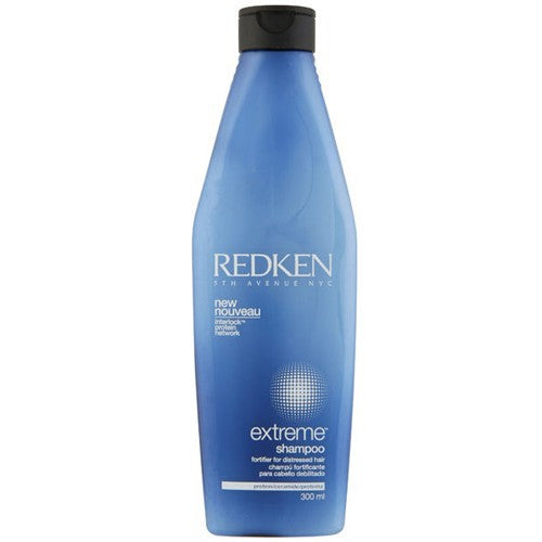 „Redken Extreme“ šampūnas – stiprinamasis šampūnas nusilpusiems plaukams.