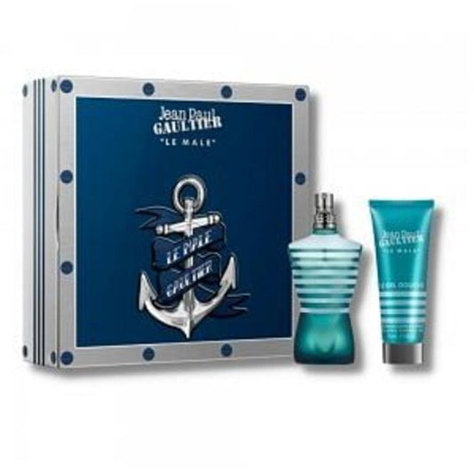 Jean Paul Gaultier Le Male Gift Set EDT 75 ml shower gel and Le Male 75 ml
