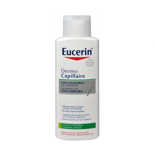 Eucerin DermoCapillaire gelinis šampūnas nuo riebios pleiskanos