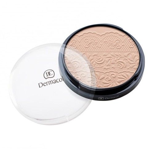 Dermacol Compact powder with embossed lace 8 ml 4