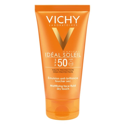 Vichy Capital Soleil – apsauginis matinis skystis veidui SPF 50