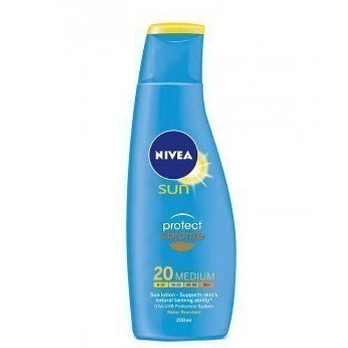 Nivea Intense sun lotion SPF 20 Sun (Protect & Bronze Sun Lotion) 200ml