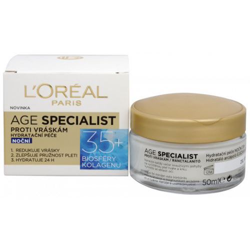 L'Oréal Night Wrinkle Cream Age 35+ Specialist 50ml