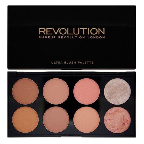 Makeup Revolution „Ultra Blush and Contour“ – skaistalų paletė