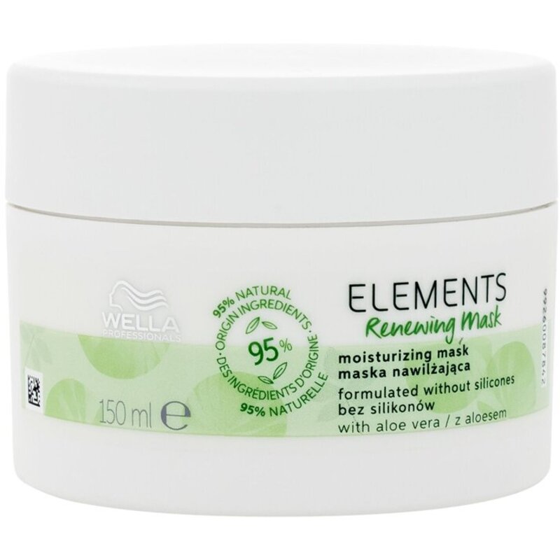 Wella Professional Elements Renewing Mask - Nourishing Hydrating Hair Mask 150 ml