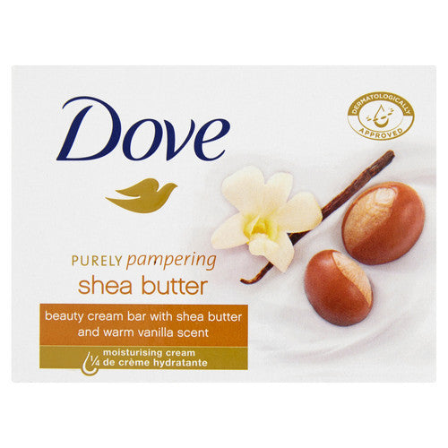 „Dove Purely Pampering Shea Butter“ grožio kreminis batonėlis