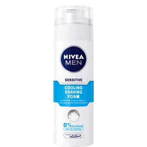 Nivea Sensitive Cooling Shaving Foam 200ml