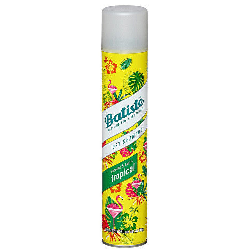 Batiste Dry Shampoo Tropical With A Coconut & Exotic Fragrance 350ml