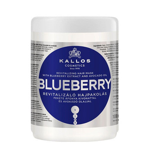 Kallos Blueberry Hair Mask 1000ml
