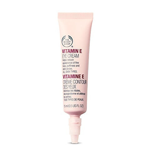 The Body Shop Vitamin E Eye Cream – drėkinamasis paakių kremas su vitaminu E