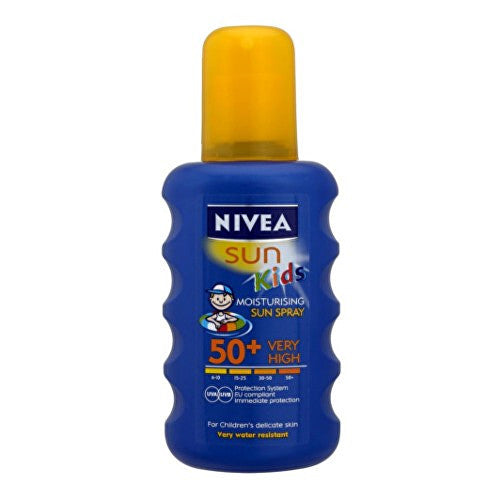 Nivea Sun Kids Moisturizing Spray - Children's Color Spray for Sunbathing 200ml