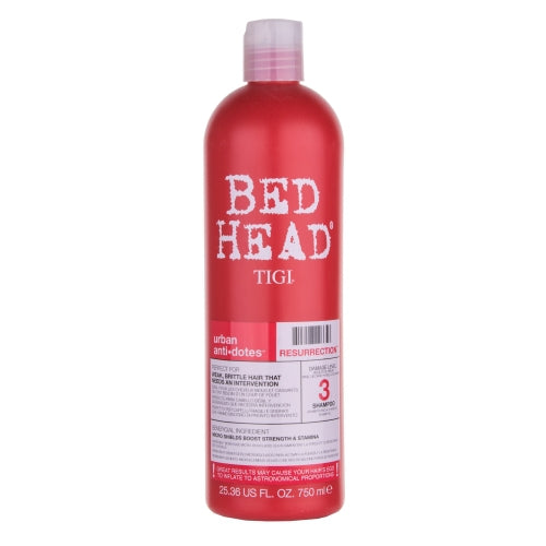 Tigi Regenerative shampoo for weak and stressed hair Bed Head Urban Anti + Dots Resurrection (Shampoo) 750ml
