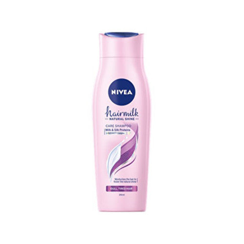 Nivea Wrinkle Shampoo with Milk and Silk Proteins for Tired Hair without Gloss Hair Milk Shine ( Care Shampoo) 400ml