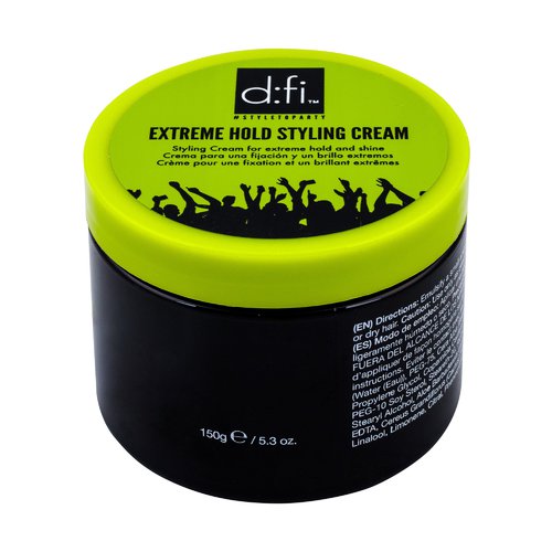 Revlon Professional d:fi Extreme Hold Styling Cream - Styling cream with extra strong fixation 150.0g