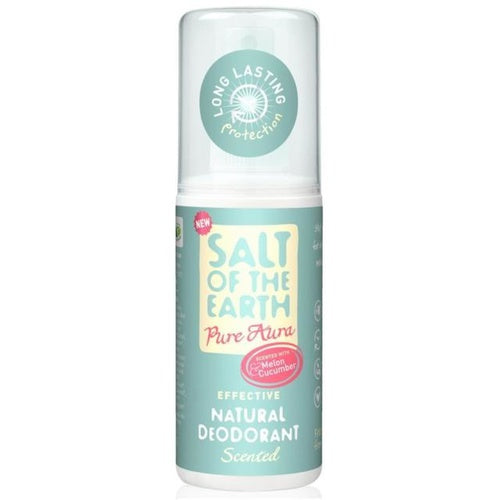 Salt-Of-The-Earth 100% natūralus dezodorantas Melon & Cucumber Pure Aura (Natura l Dezodorantas) 100 ml