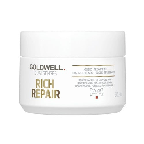 Goldwell Mask for Dry and Damaged Hair Dualsenses Rich Repair (60Sec Treatment) 200ml