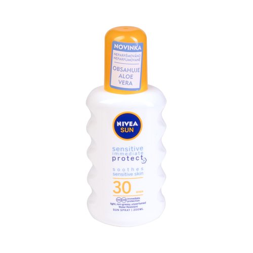 Nivea Spray lotion for sensitive skin SPF 30 (Sensitiv e Protect Sun Spray) 200ml