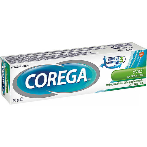 Corega Fresh ypač stiprios fiksacijos kremas 40 g