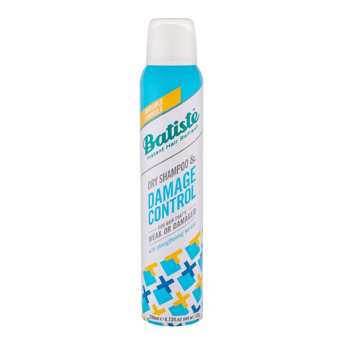 Batiste sausas šampūnas pažeistiems ir nusilpusiems plaukams Damage Control (sausas šampūnas) 200 ml