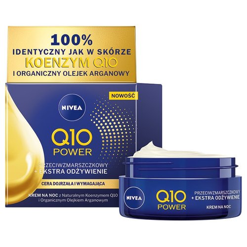Nivea Q10 Power Anti-Wrinkle + Firming - Night Face Cream 50ml