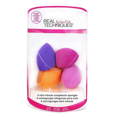 Real Techniques Sponges Miracle Complexion Mini - Applicators 4.0pcs