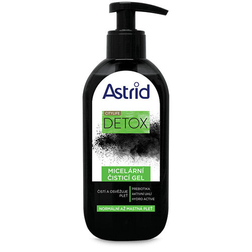 Astrid CityLife Detox - Micellar cleansing gel for normal to oily skin 200ml