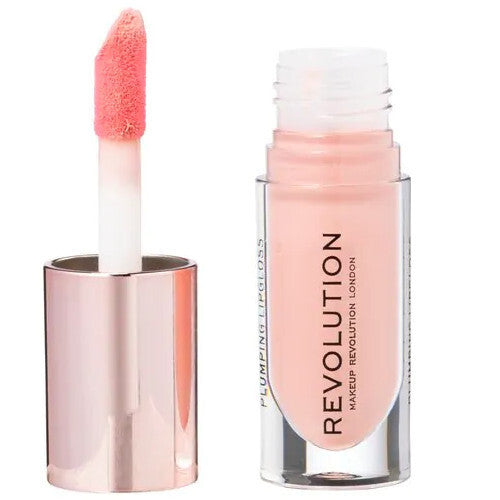 Makeup Revolution Pout Bomb Plumping Lip Gloss - Lip gloss 4.6 ml Suede