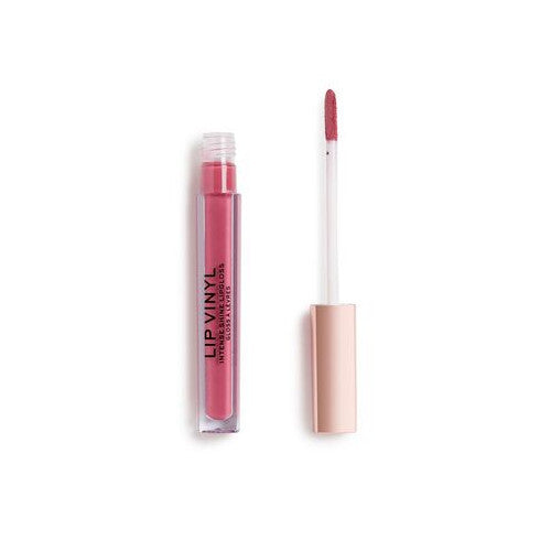 Makeup Revolution Lip Vinyl Intense Shine Lipgloss - Liquid lipstick 3.6 ml Black Forest