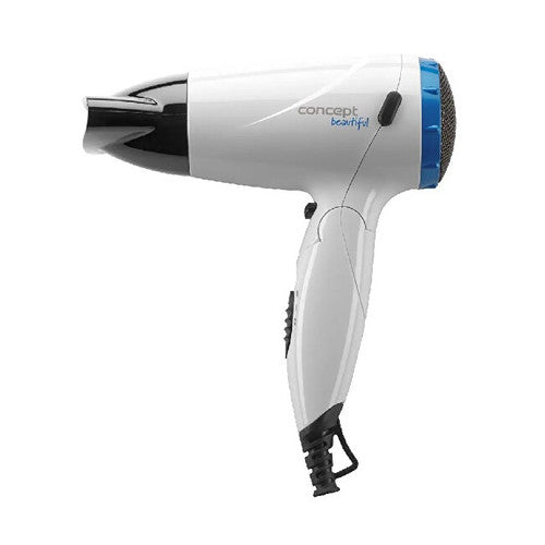 Concept VV5741 Beautiful 1500 W - Hair dryer white and blue