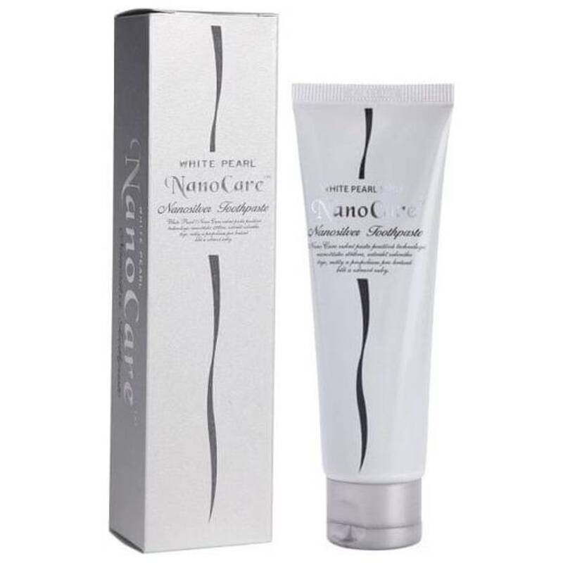 VitalCare White Pearl NanoCare dantų pasta – dantų pasta su koloidiniu sidabru