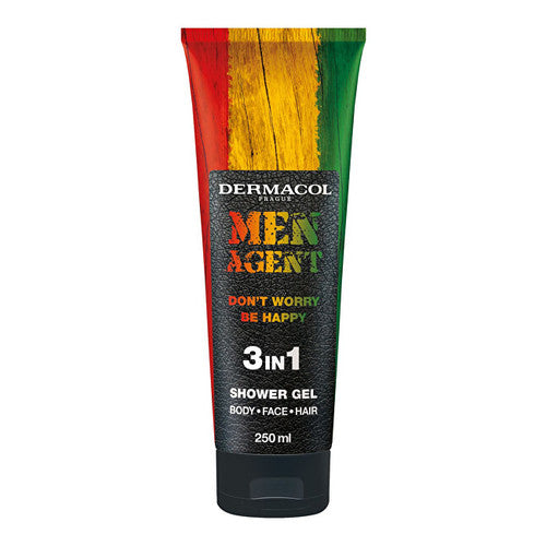 Dermacol Men Agent Don't Worry Be Happy 3in1 Shower Gel - Shower gel for men 250ml