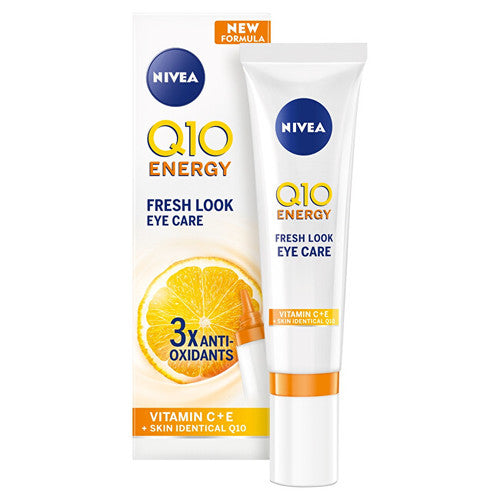 Nivea Q10 Energy Fresh Look Eye Care - Energizing anti-wrinkle eye cream 15ml