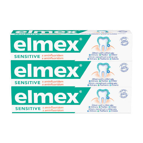 Elmex Sensitive Professional Toothpaste (3 PCS) - Toothpaste 75ml