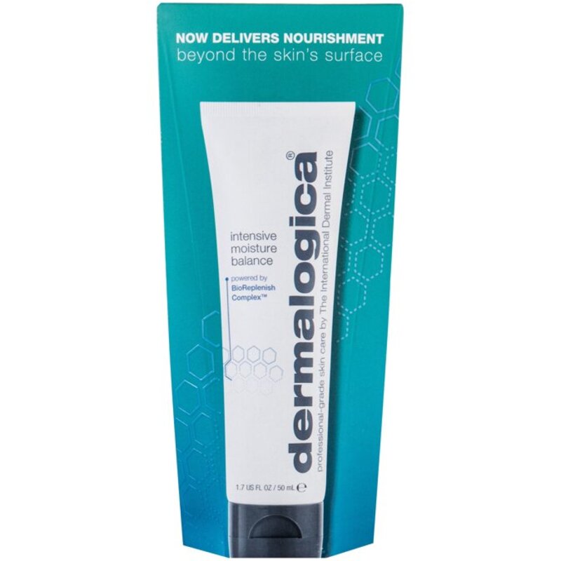 Dermalogica Dieninis „Daily Skin Health Intensive Moisture Balance“ kremas – maitinamasis drėkinamasis kremas sausai odai.