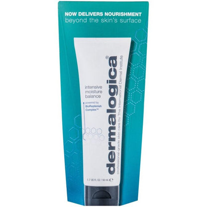 Dermalogica Dieninis „Daily Skin Health Intensive Moisture Balance“ kremas – maitinamasis drėkinamasis kremas sausai odai.