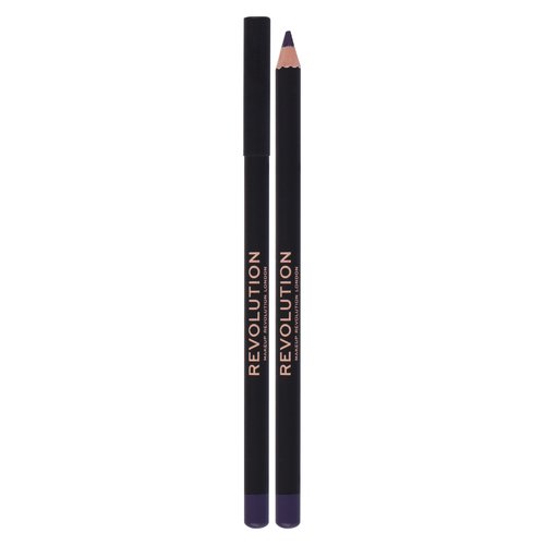 Makeup Revolution Kohl Eyeliner - Eye pencil with high pigmentation 1.3 g Purple