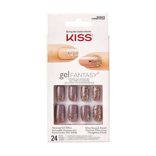 Kiss My Face 60669 Gel Fantasy Nails (24 pcs) - Gel nails