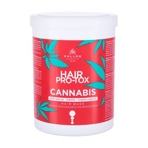 Kallos Hair Pro-Tox Cannabis Hair Mask - Mask for damaged hair 275ml